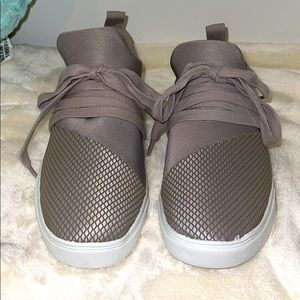 Gray Lifestyle Sneakers